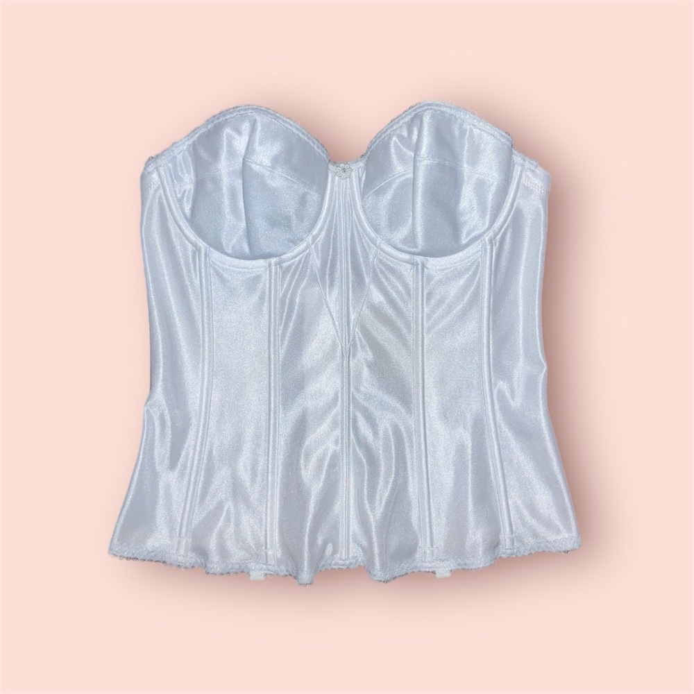 White Bustier Corset